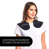 Betty Dain Hair Cutting Guide Collar Angular and Straight Cutting Guidelines Weighted Front to Keep Collar in Place