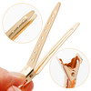 24 Packs Duck Bill Clips Bantoye 275 Inches Rustproof Metal Alligator Curl Clips with Holes for Hair Styling Hair Colori