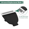 3 Pack Replacement Blades for Meridian Trimmer Hygienic Ceramic Replacement Blades Compatible with Meridian Body Trimmer