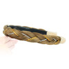DIGUAN Headband Synthetic Hair Plaited Headband Braid Braided With Teeth Hair Band Accessories for Women Girl Width 1 In