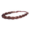 DIGUAN Chubby Narrow Synthetic Hair Braided Headband Classic Chunky Plaited Braids Elastic Stretch Hairpiece Women Girl