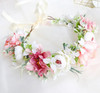 Vivivalue Bridal Flower Crown Flower Garland Headband Floral Headpiece Halo Wedding Party Photos