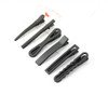 yueton Pack of 12 Black Matte Barrettes Bobby Pin Alligator Clip Hair Clips Bride Headwear Edge Clip Clamps for Ladies G