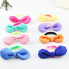 LOVEF 9 Pcs Girls Bowknot Hair Rope Ponytail Kids Holder Elastic Hair Ties