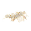 Hair Side Combs Bride Wedding Hair Comb Flowers Pearl Bridesmaids Hair Piece Accessories Vintage Bridal Hair Clips for W