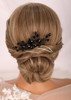 Kercisbeauty Gothic Small Cute Handmade Black Hair Pins Wedding Women Girls Prom Party Hair Jewelry Hair Styling Accesso