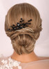 Kercisbeauty Gothic Small Cute Handmade Black Hair Pins Wedding Women Girls Prom Party Hair Jewelry Hair Styling Accesso