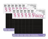 Snazzy Black Hair Bands Thin 360pcs Soft Painless No Damage Hair Elastics Ties Twists 90mm in Length and 2mm in Width St