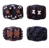 LOVEF Thick Hair Clip Magic Wood Beads Double Hair Comb Clip Stretch Combs for Hair Fashion Design Multi Butterfly Bun M