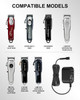 Replacement for Wahl Magic Clipper Cordless Charger 4V Clipper Charger Compatible with Wahl 8164859181488504 5Star Magic