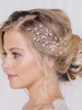 fxmimior Bridal Hair Accessories Pearl Crystal Hair Pins Hair Clips Bobby Pin Wedding Party Evening Headpiece Head Wear
