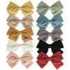 Baby Girl Hair Clips Bows Barrettes 10 Pack Fully Lined Alligator Clip 34 Inch Hair Accessories for Little Girls Toddler
