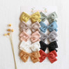 Baby Girl Hair Clips Bows Barrettes 10 Pack Fully Lined Alligator Clip 34 Inch Hair Accessories for Little Girls Toddler