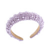 Gmmidea Pearl Headbands for Women Girls Jeweled Beaded Headband Thick Padded Fashion Bridal Headband Wedding Birthday Ha