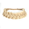 TOECWEGR Synthetic Hair Braided Headband Classic Wide Strands Wedding Disorderly Fluffy Braids Wig Band Women Beauty Acc