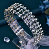YouLaPan Wedding Headbands Rhinestone Bridal Hairpieces Crystal Hair Accessories Headpieces Silver Brides Womens Silver