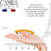 Camila Paris DG47 French Hair Barrette Clip for Girls Handmade Strong Hold Grip Hair Clips for Women No Slip and Durable