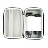 Stylecraft Professional Hair Clipper Trimmer Shaver Barber Carry or Storage Case with Zipper and Mesh Pocket Black