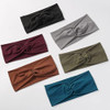 Artilady 6 Pack Wide Boho Headbands for Women Soft Yoga Elastic Hair Bands for Girls Workout Running Sport Headwrap Nons