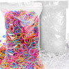 YGDZ 4000pcs Elastic Hair Bands Clear Hair Elastics Small Mini Girls Rubber Bands Baby Kids Toddlers Hair Ties2000pcs Cl