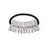 Xiwstar 5Pcs Elastic Hair Scrunchies Bands Crystal Rhinestone Hair Ties Accessories Ponytail Holder Headbands for Women