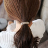 Ruihfas Ponytail Holder Stretchy Elastic Hair Tie Sparkling Crystal Rhinestone Hair Band Headband Hair Accessories for W