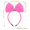 HoveBeaty Hair Band Bow Headbands Headdress for Women and Girls Perfect Hair Accessories for Party and Cosplay pink