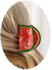 Fruit Watermelon Shaped Hair Claw Clip Fashion Summer Beach Medium Hair claw clips Strong Hold Hair Jaw Barrettes Hairpi