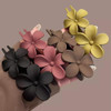 4Pcs Flower Hair Clips Matte Large Hair Barrette Hairpins French Hair Pins Decorative for Hair Accessories NonSlip Hair