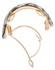 France Luxe Skinny Rectangle Ponytail Barrette South Sea
