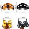 ACCGLORY Large Hair Clips for Thick Hair Plastic Big Claw Clips Updo Hair Styling Accessories for Women Strong Hold Jumb