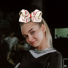 Jumbo Baseball Cheer Bow Clips 75 Big Glitter Leather Softball Hair Barrettes Game Day Girls Cheerleader Sports Player F