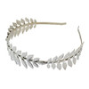 Fodattm Women Lady Greek Roman Laurel Leaf Hair Hoop HeadBand Bridal Hair Crown Headdress Metal Leaf Branch French Hair