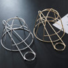 French Hair Bun Cover Cap Holder Creative Hair Cuff Hair Stick Hair Pin Bowlshaped Hollow Hair Clip Bun Holder Bun Cage