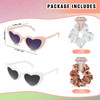 Loanzeg Satin Bridesmaid Scrunchies Bachelorette Hair Ties Set of 6 sunglasses Bridal Shower No Damage Hairties ideas Gi