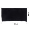 Yeshan Wide face mask headbands for women With Soft Stretchy Black Bandana Headbands Elastic Yoga Sports HeadwrapPack of
