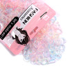 Youxuan Mini Hair Elastics for Girls Transparent Rubber Bands 1000 PCS Multi Color