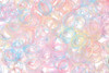 Youxuan Mini Hair Elastics for Girls Transparent Rubber Bands 1000 PCS Multi Color