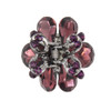 Carede 12 inch Rhinestone Butterfly Claw Hair Clips Hair ClampCrystal Bow Hair Jaw Clip Barrettes for Girls WomenPack of