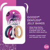 Goody Holiday Ball Coils 4 Count Assorted Jelly Bands Ponytailers Hair Accessories for Men Women Boys and Girls to Style