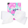 Goody Kids Large Bow Barette White Stay Tight Closure Help Keep Hairs In Place Hair Accessories