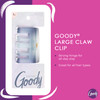 Goody Large Claw Clip 1 Count Winter Solstice Collection All Hair Types Great for Easily Pulling Up Your Hair PainFree H