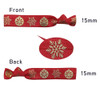 20Pcs Pack Christmas Elastic Hair Ties No Crease FOE Ponytail Holders For Girl and Women Wrist Straps Hair Bands for Hai