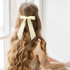 Urpanda Velvet Hair Bows for Women Hair Ribbon Bowknot Hair Clips Ponytail Holder Hair Accessories Hair Barrettes with A
