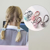 20 Pcs Children Elastic Hair Ties Blingbling Cute Candy Color Hair Bands Girls Hair Ring Soft Ponytail Holder Hair Acces