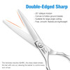 JASON 6 Inch Left Handed Barber Hair Cutting Scissors Professional Salon Shears Razor Edge Hairdressing Scissor Japanese