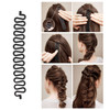 OBSCYON 27Pcs Hair Styling Set Hair Design Styling Tools DIY Hair Accessories Hair Modelling Tool Kit Magic Fast Spiral
