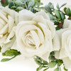 Vividsun Women Flower Crown Floral Headpiece Festival Wedding Hair Wreath Floral Crown White