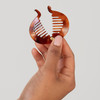 France Luxe Small Yvette Ponytail Clip Tortoise