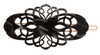 France Luxe Chicago Tige Boule Barrette Nacro Black